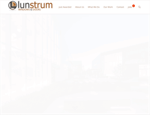 Tablet Screenshot of lunstrumwindows.com